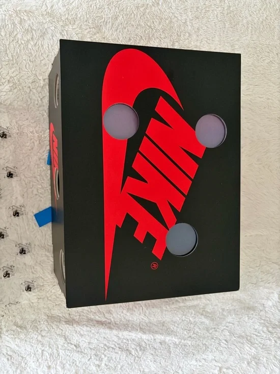 Off-White Air Jordan 1 High - White/Light Blue/Beige with Orange Zip Tie - Picture 8 of 8